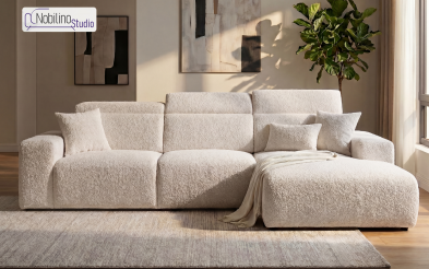 Extendable corner sofa Sorelo Extendable corner sofa